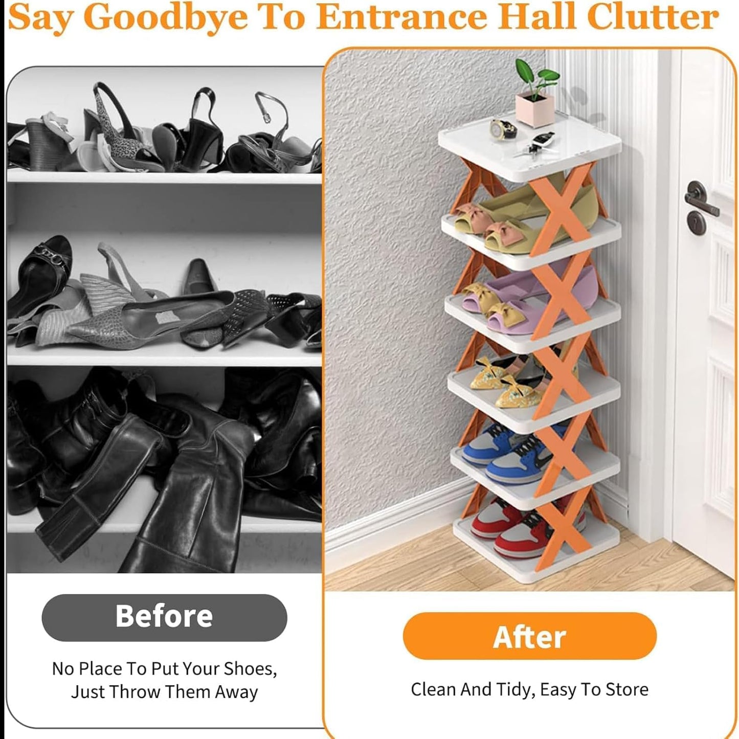 Premium Shoe Rack – BOGO & 5 Year Warranty!